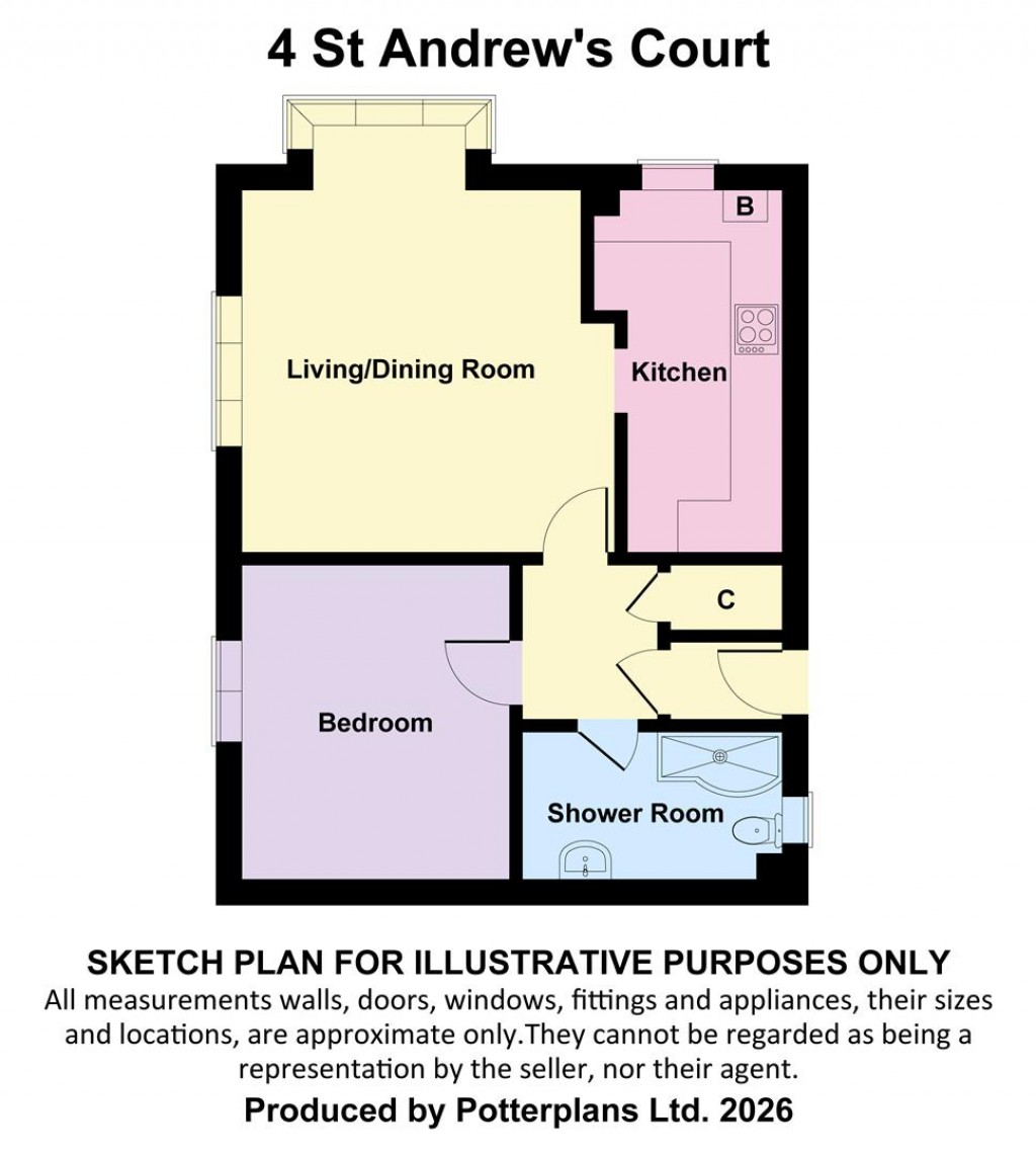 Floorplans For Freshwater, Isle of Wight