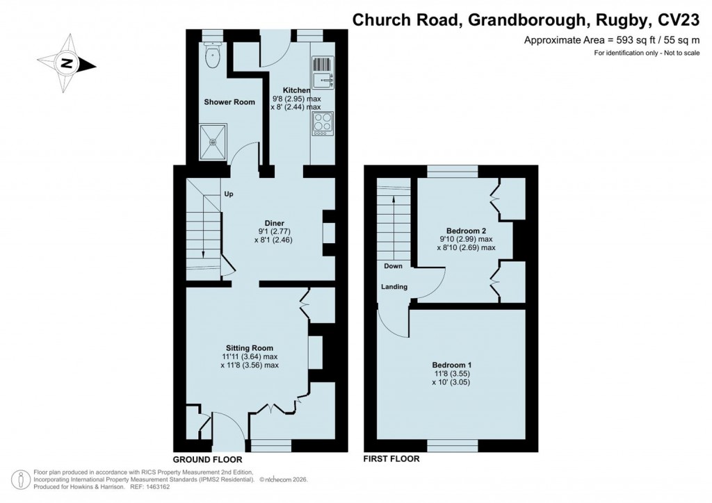 Floorplans For Church Road, Grandborough, CV23