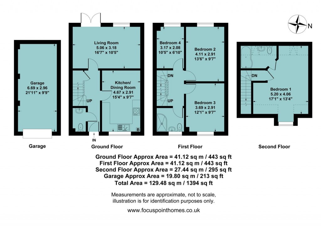 Floorplans For Nickling Road, Banbury