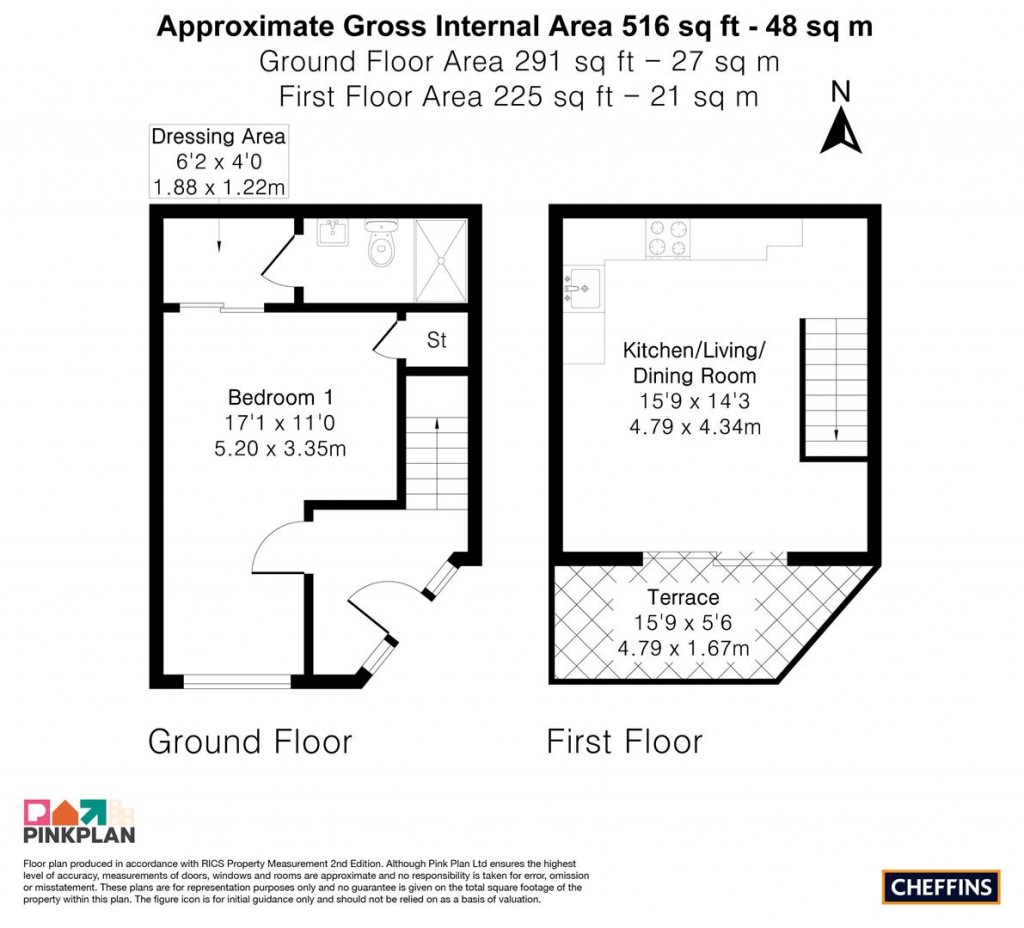 Floorplans For Greens Road, Cambridge