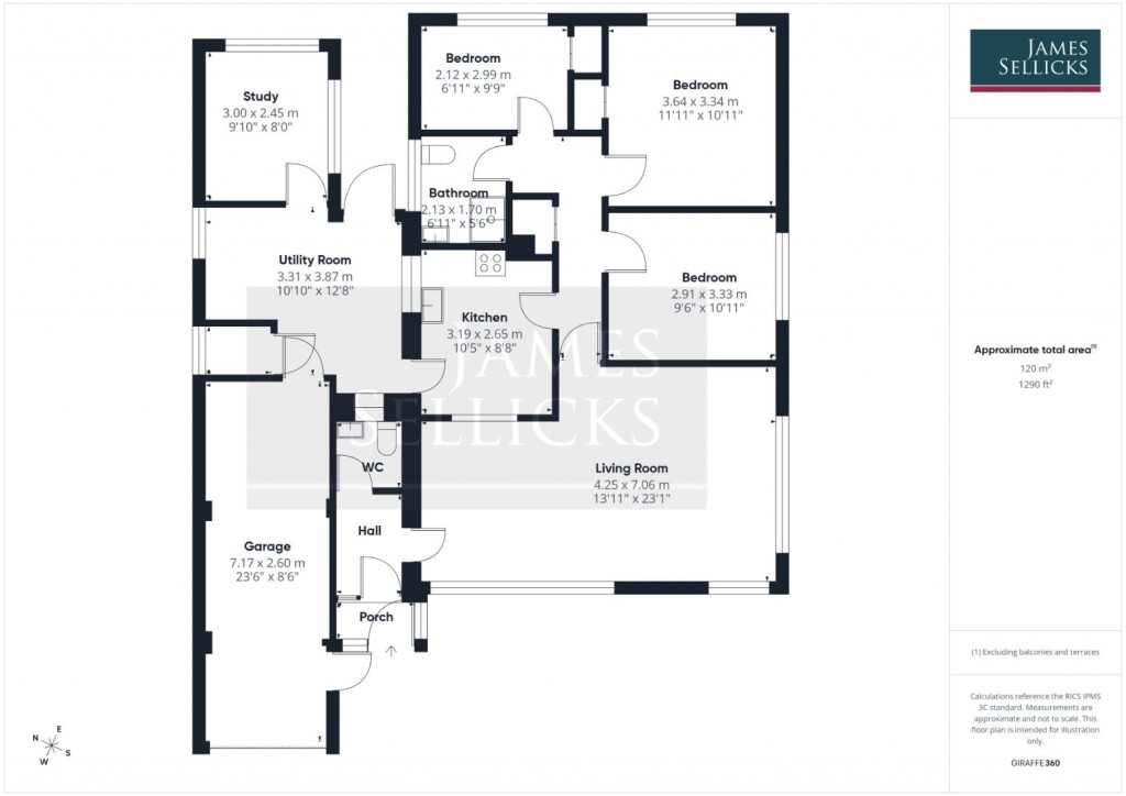 Floorplans For Fordview Close, Great Glen, Leicestershire
