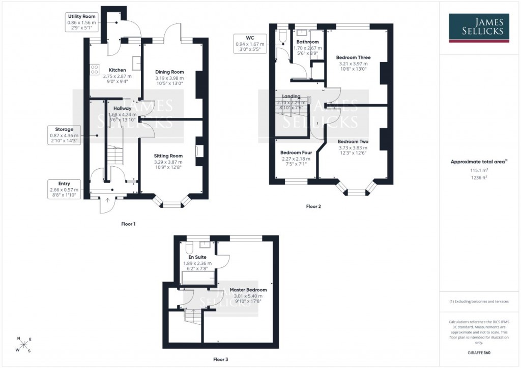 Floorplans For Harborough Road, Oadby, Leicestershire