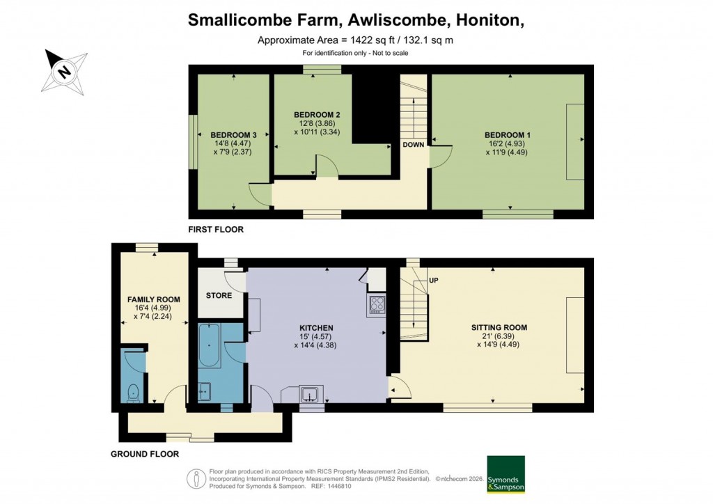 Floorplans For Awliscombe, Honiton