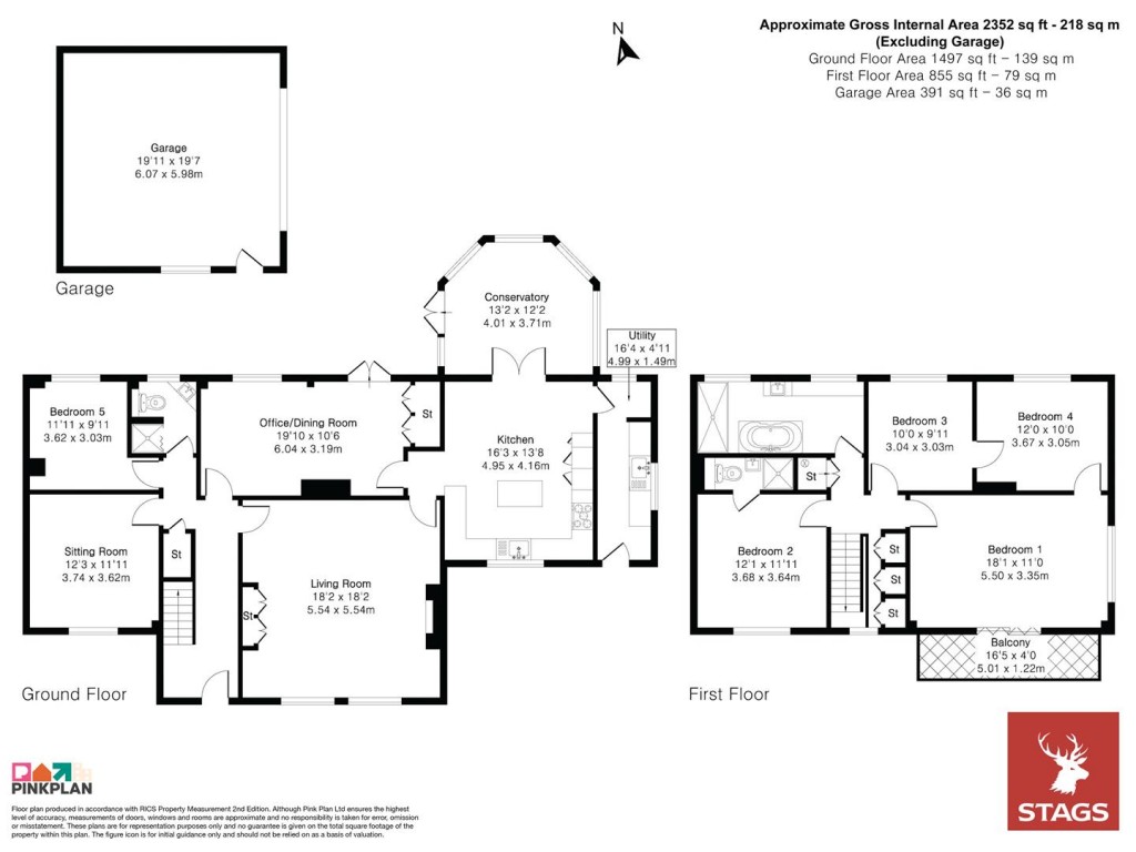 Floorplans For Meavy Bourne, Yelverton, West Devon