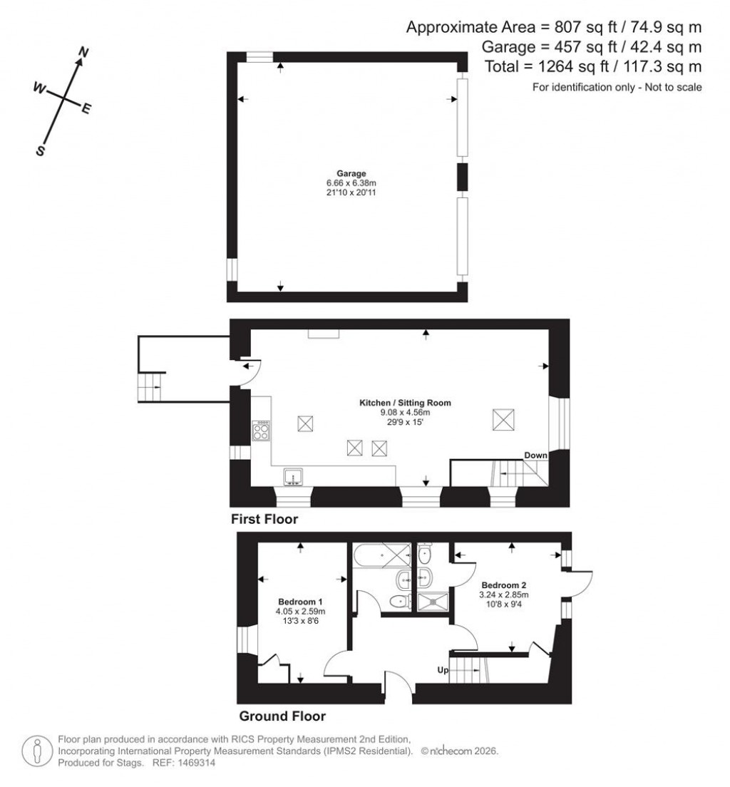 Floorplans For Lezant, Launceston