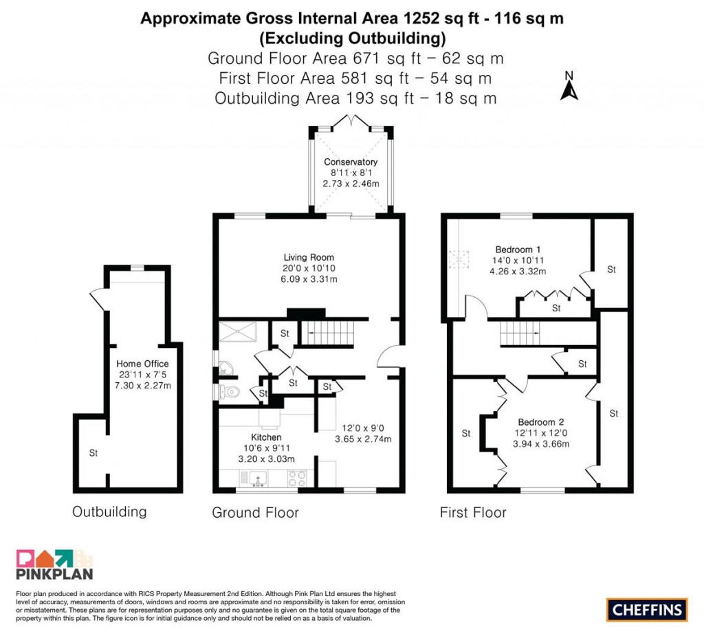 Floorplans For Sidney Gardens, Haslingfield