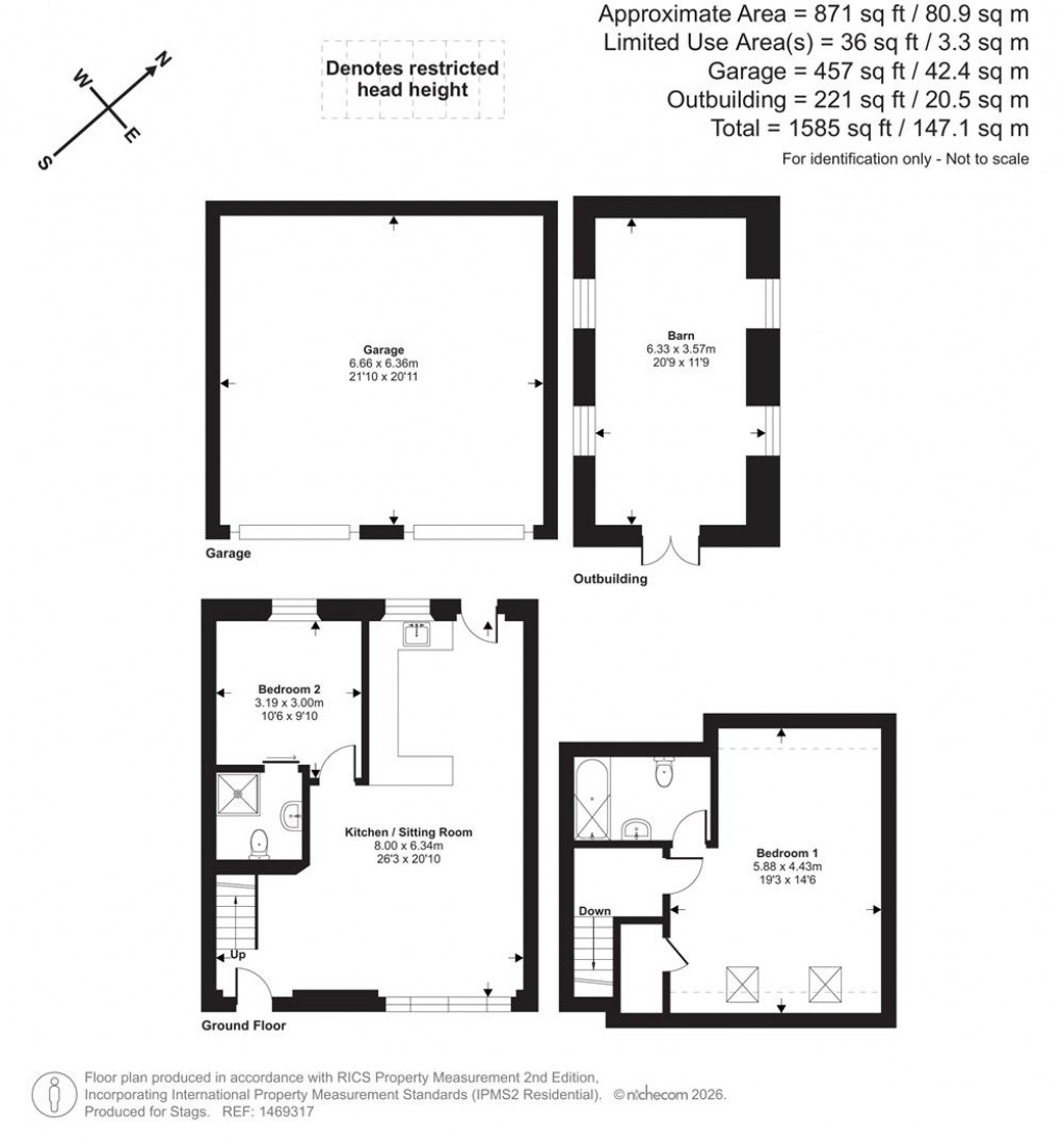 Floorplans For Lezant, Launceston