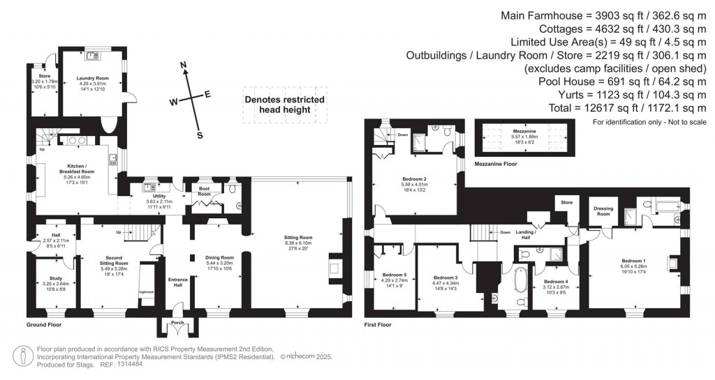 Floorplans For Blackborough, Cullompton