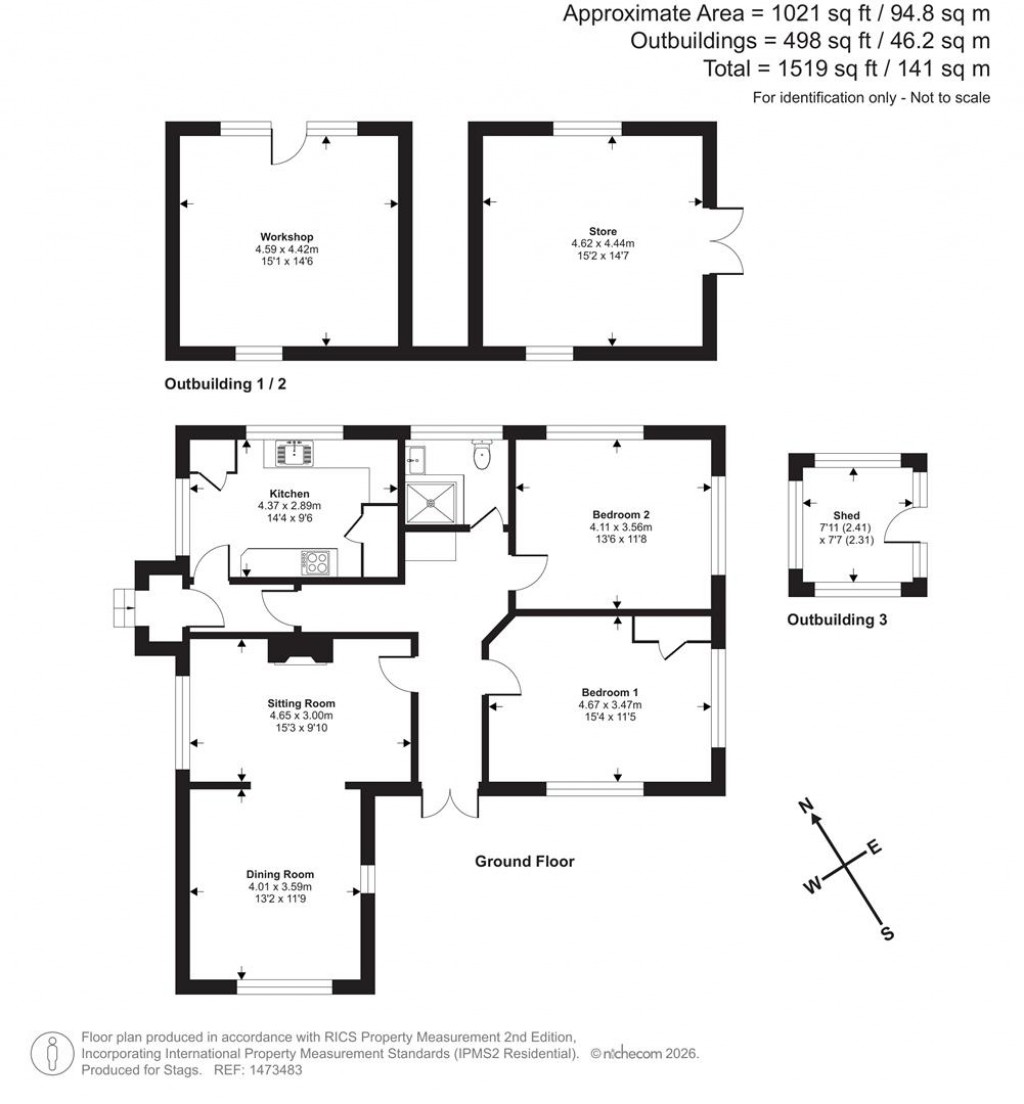 Floorplans For Milverton, Taunton