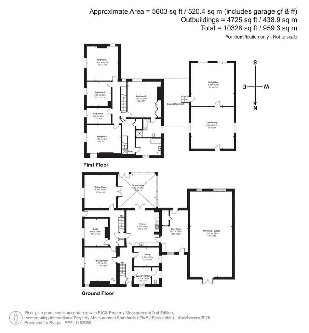 Floorplans For Whimple, Exeter