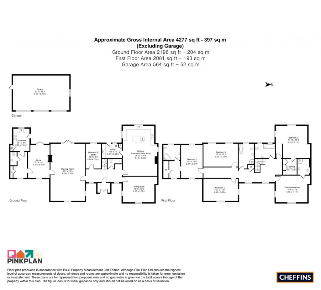 Floorplans For Brandon Road, Hilborough, Thetford