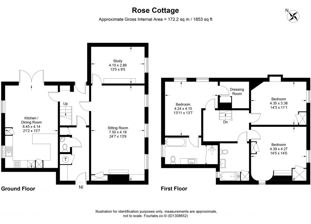Floorplans For Oaksey, Wiltshire