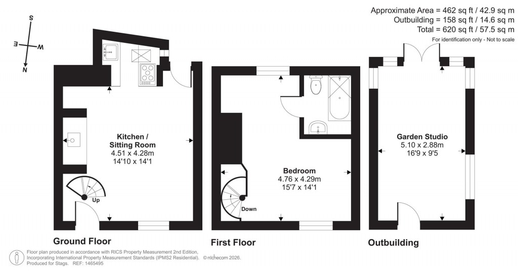 Floorplans For Longmeadow Road, Lympstone, Exmouth