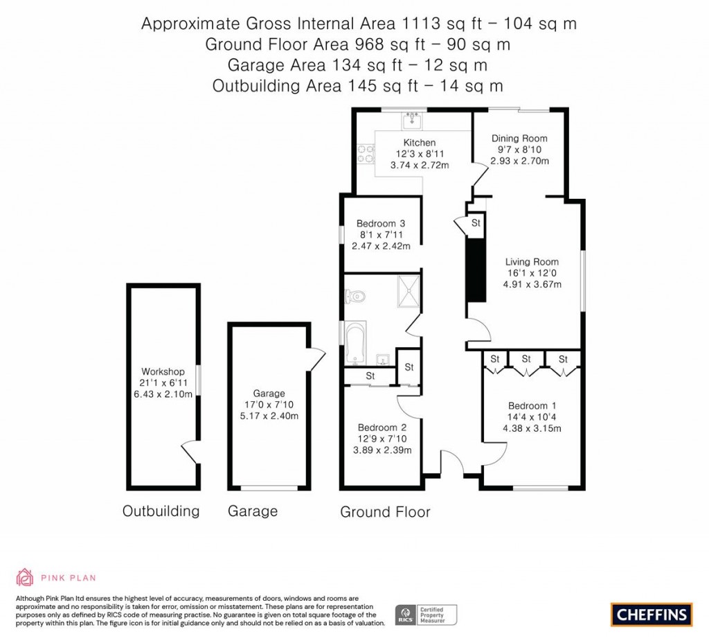 Floorplans For Fox Road, Balsham