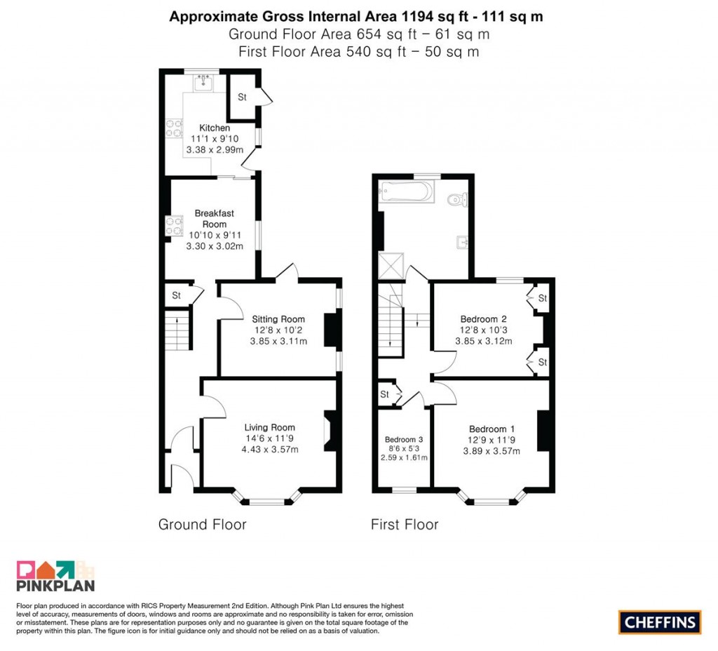 Floorplans For Alpha Road, Cambridge