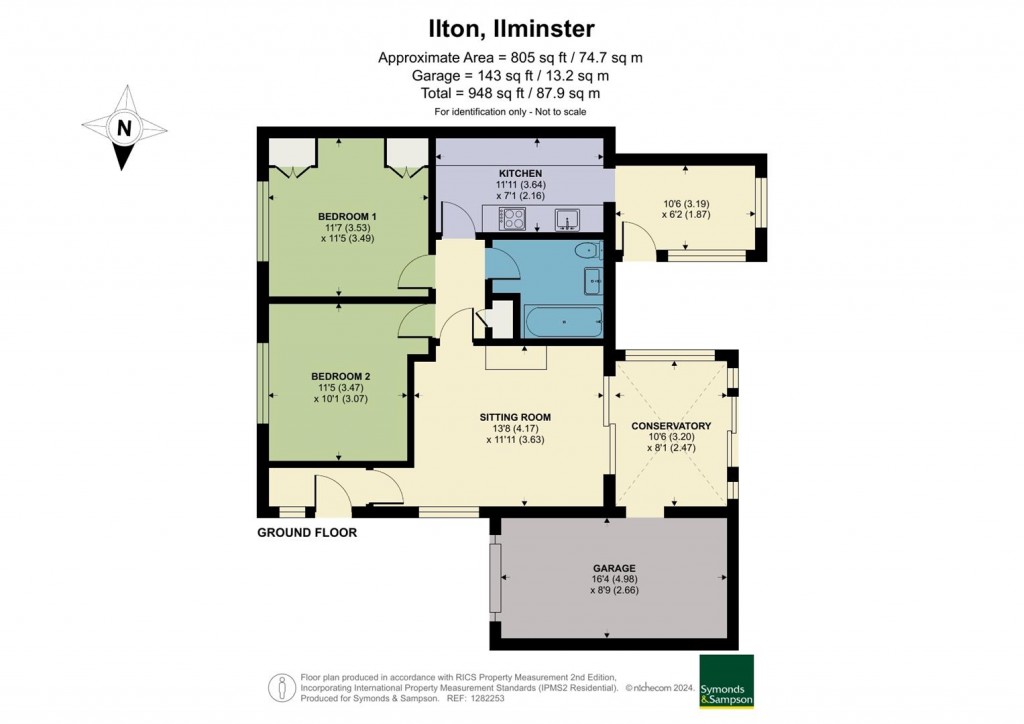 Floorplans For Kings Lear, Ilton, Ilminster
