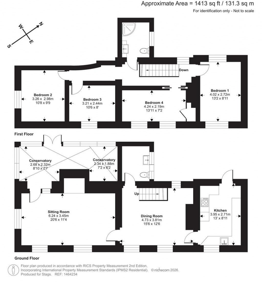 Floorplans For Ham, Axminster