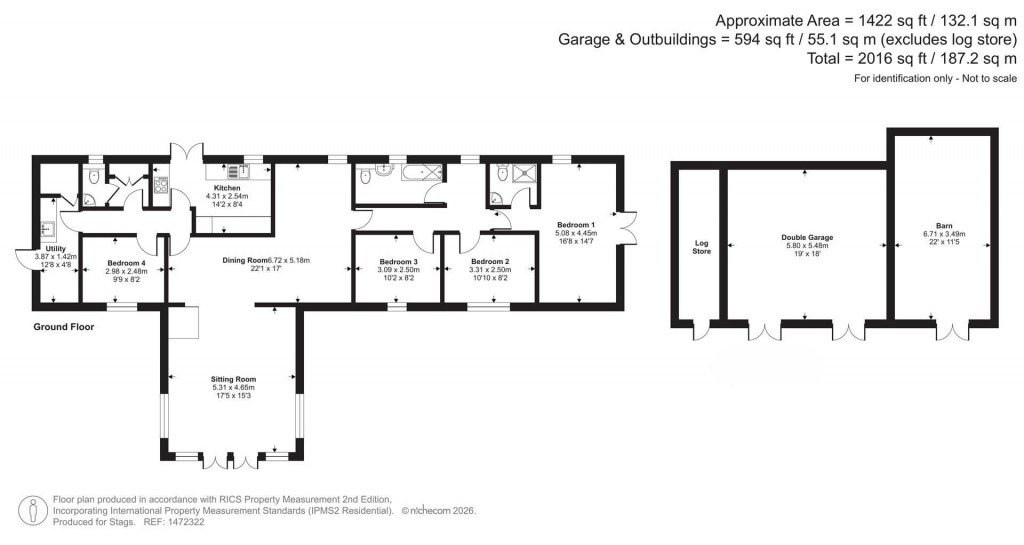 Floorplans For Churchstanton, Taunton