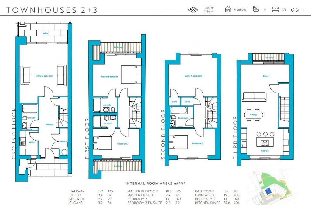 Floorplans For Trebarwith Crescent, Newquay
