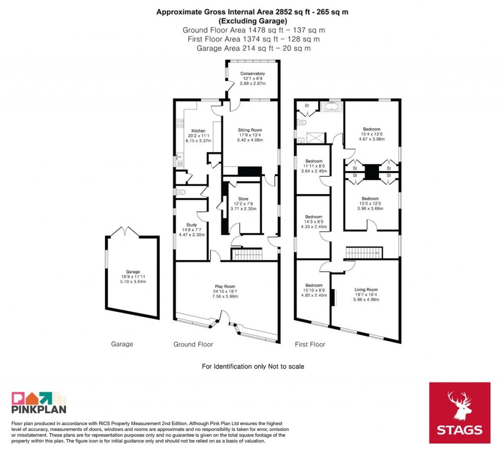 Floorplans For The Square, Kilkhampton, Bude