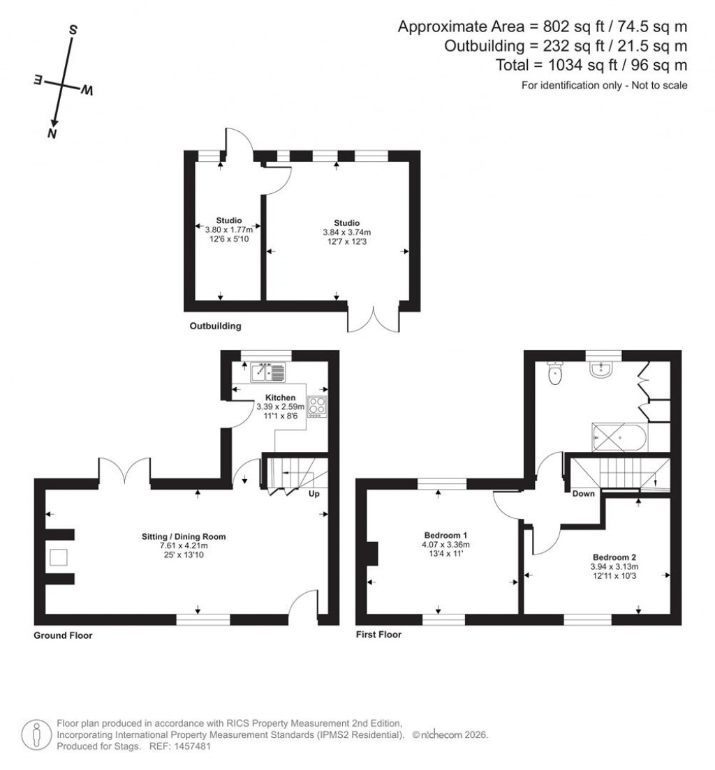 Floorplans For All Saints, Axminster