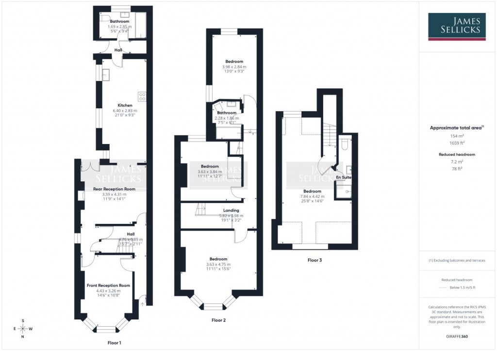 Floorplans For Knighton Road, Stoneygate, Leicester