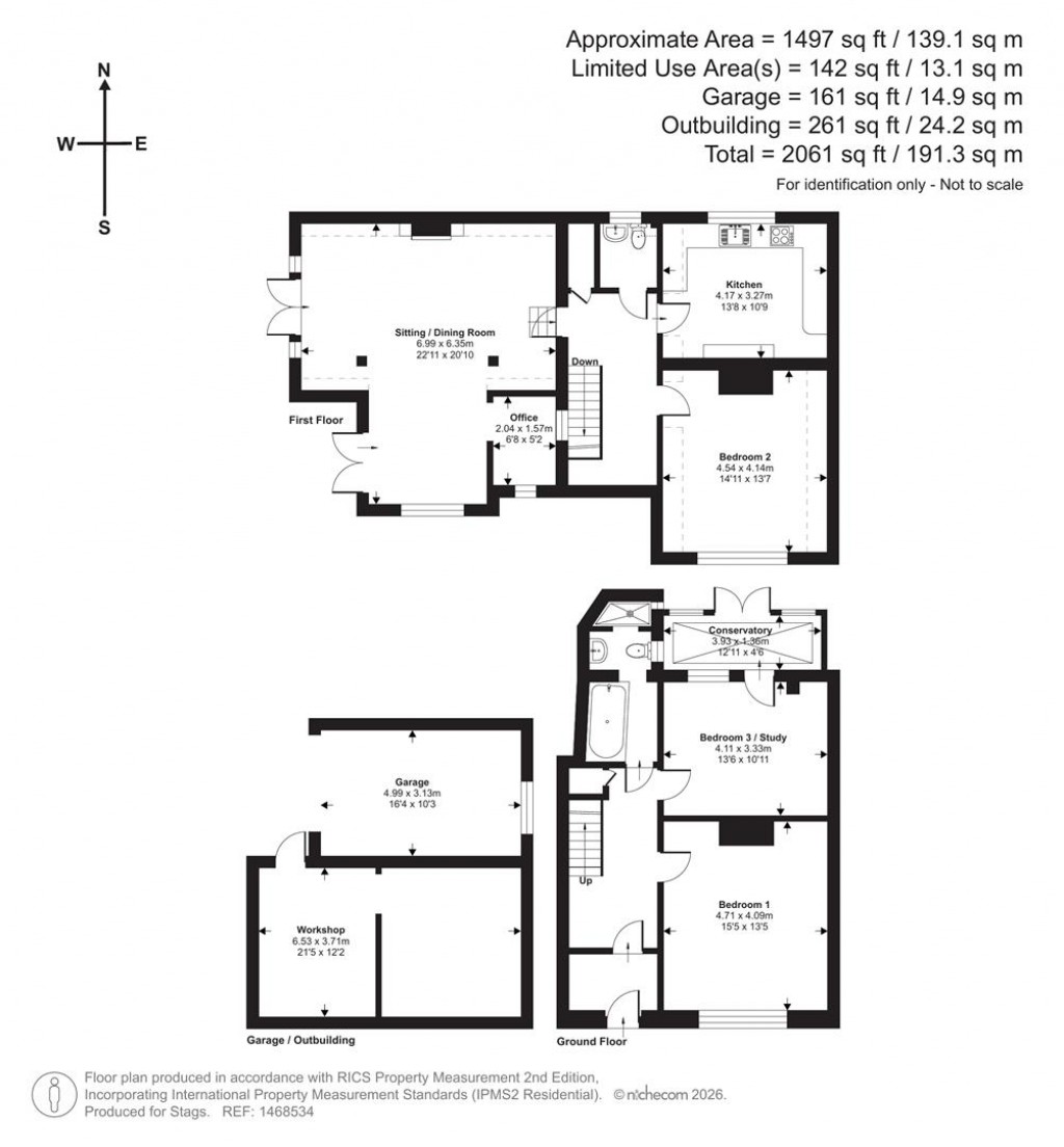 Floorplans For Simonsbath, Minehead
