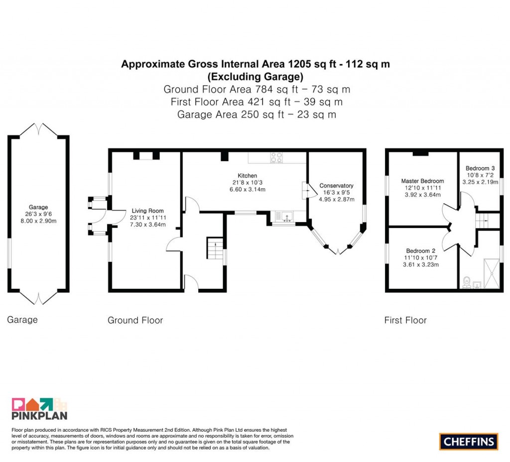 Floorplans For The Row, Sutton, Ely
