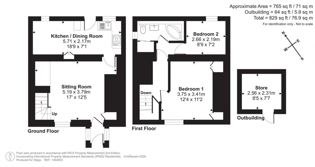 Floorplans For Station Road, Broadclyst, Exeter