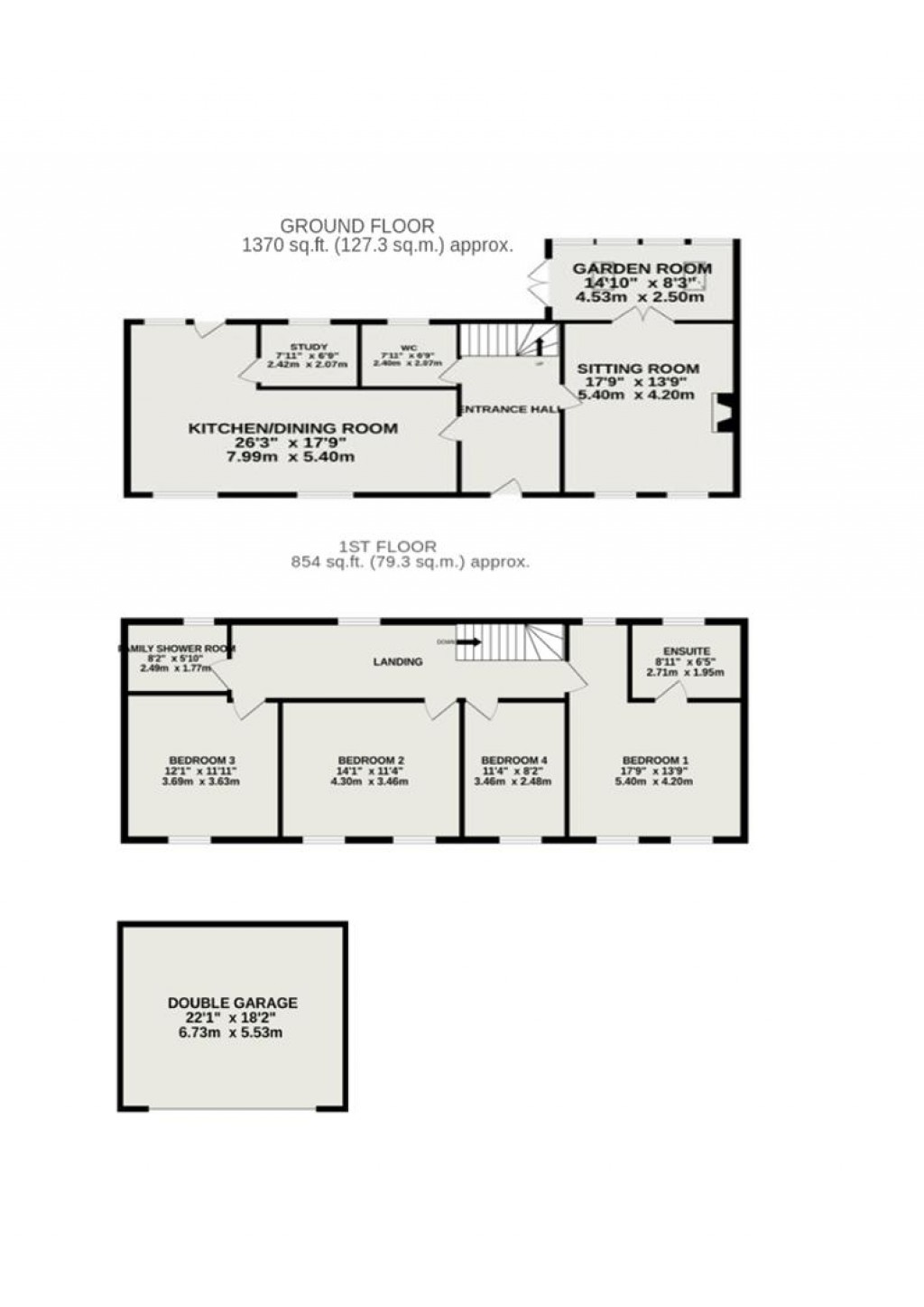 Floorplans For Heatherton Park, Bradford On Tone, Taunton