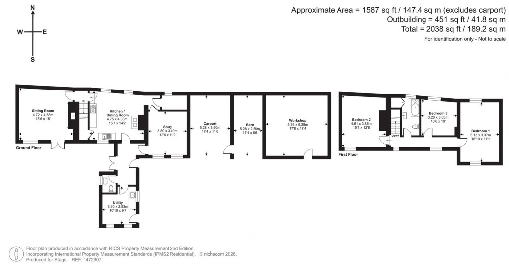 Floorplans For Dunsford, Exeter