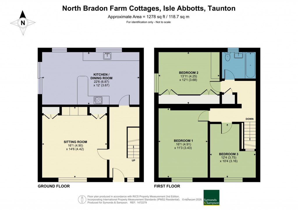 Floorplans For Isle Abbotts, Ilminster