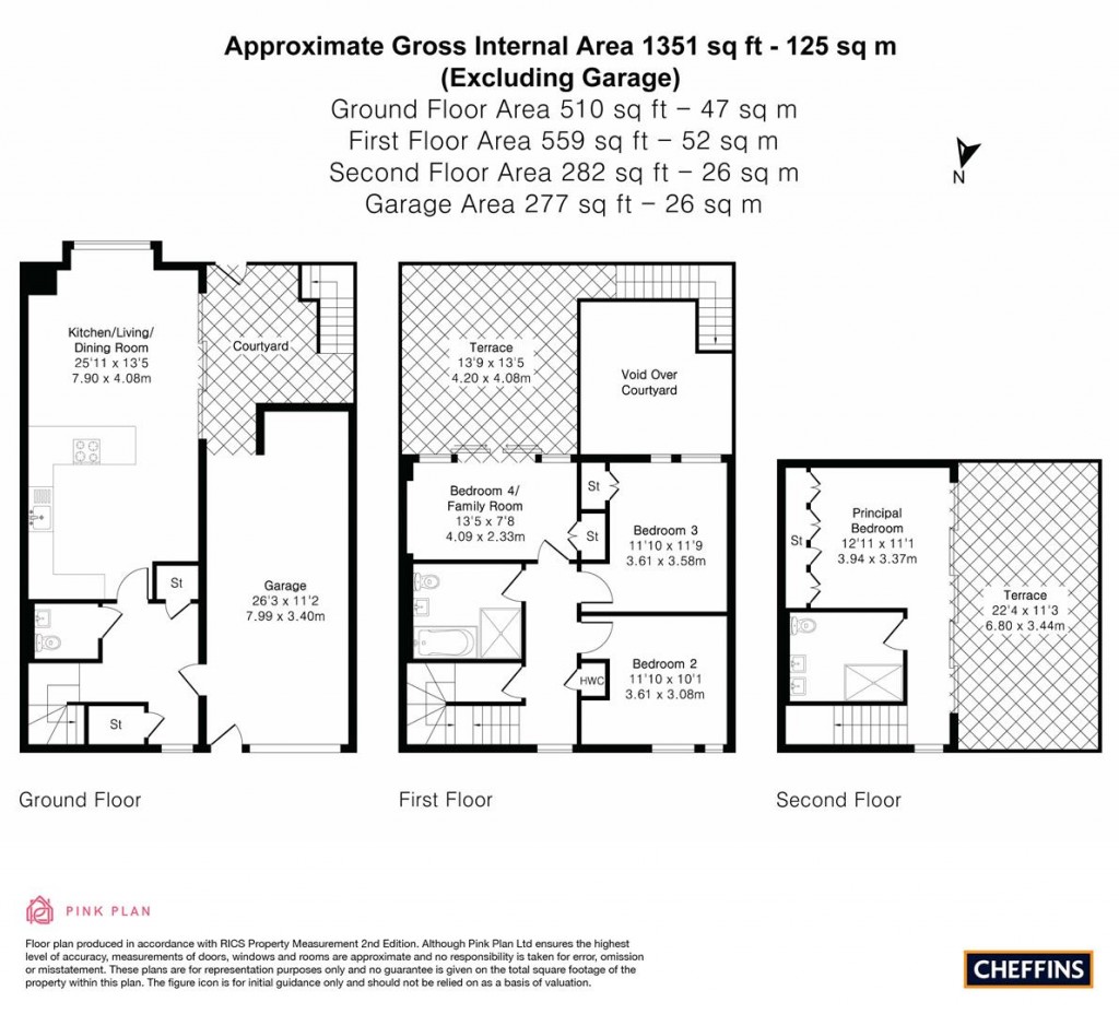 Floorplans For Henslow Mews, Cambridge