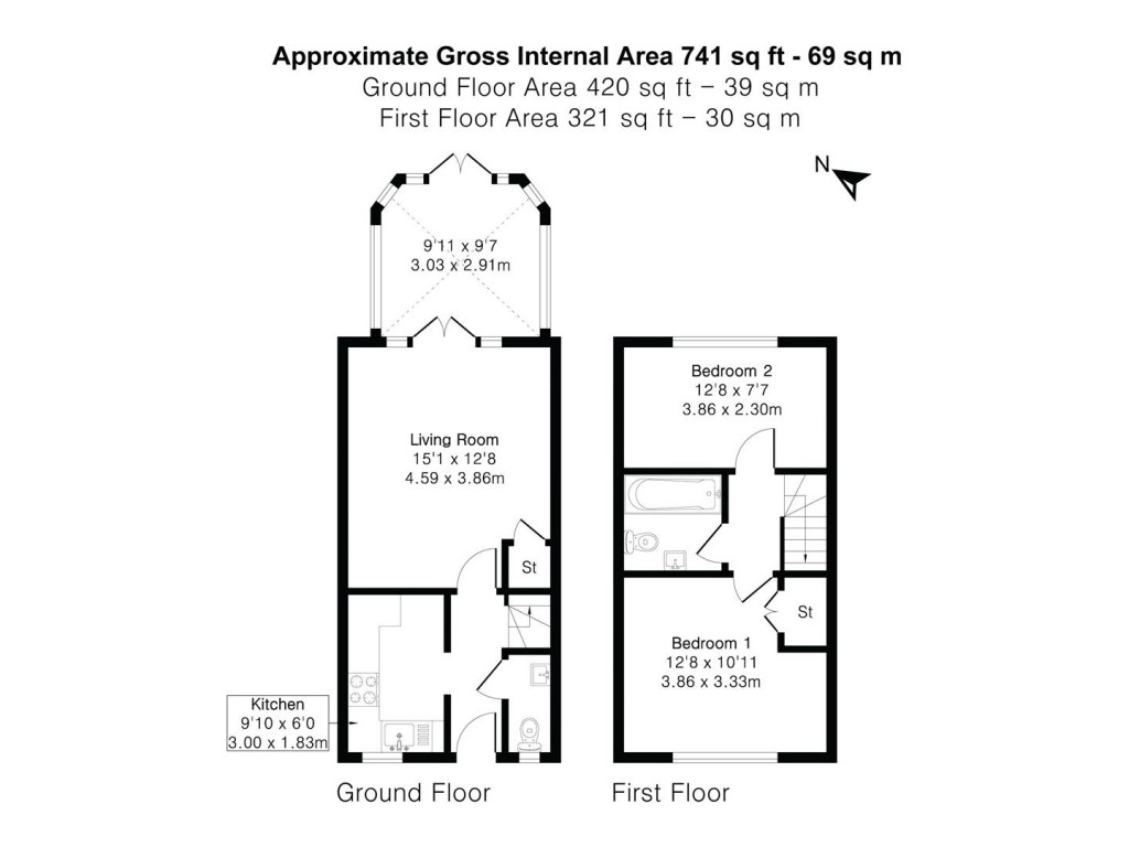 Floorplans For St. Mary's View, Saffron Walden