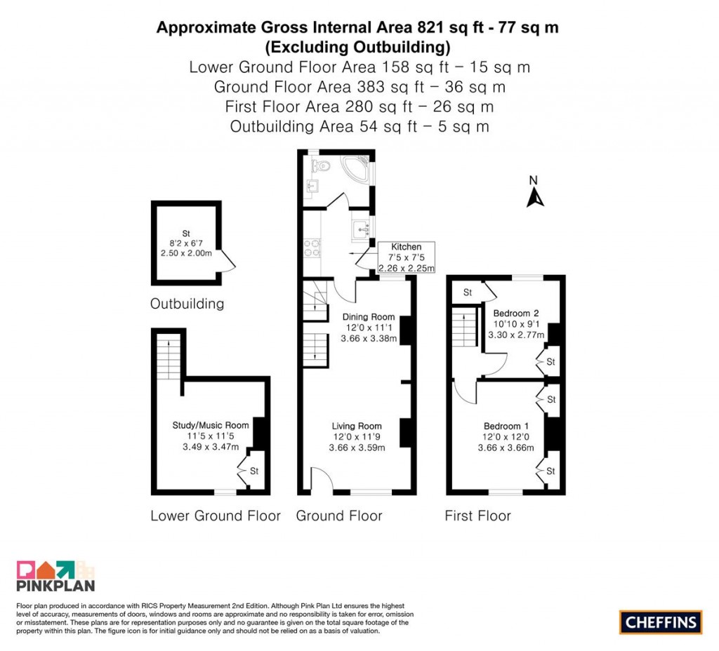 Floorplans For Alpha Terrace, Trumpington, Cambridge