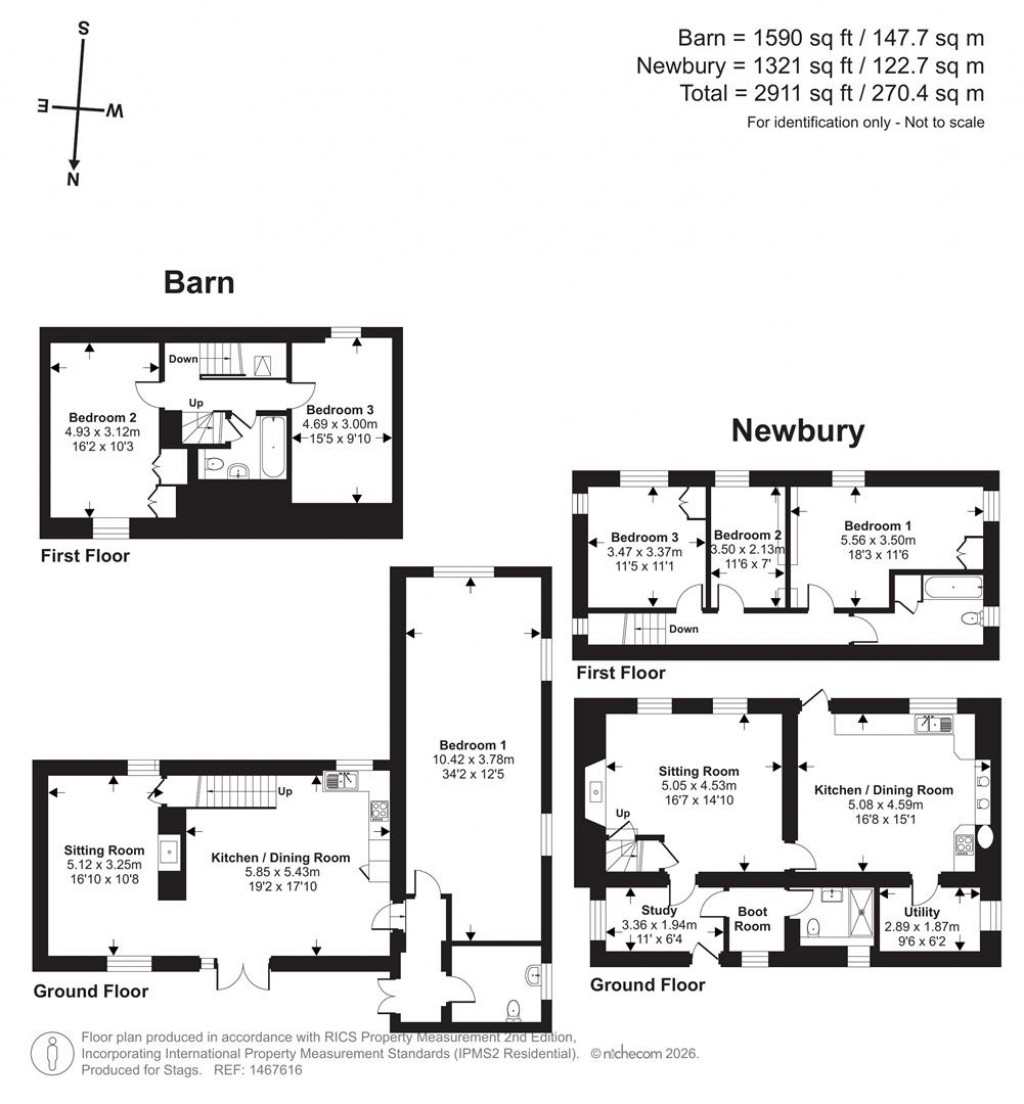 Floorplans For Yeoford, Crediton