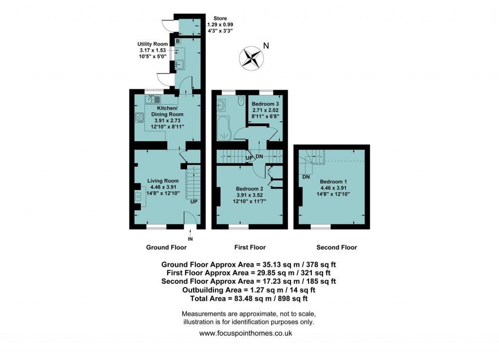 Floorplans For Broughton Road, Banbury