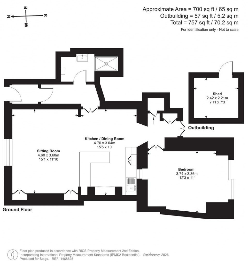 Floorplans For Fore Street, Marazion