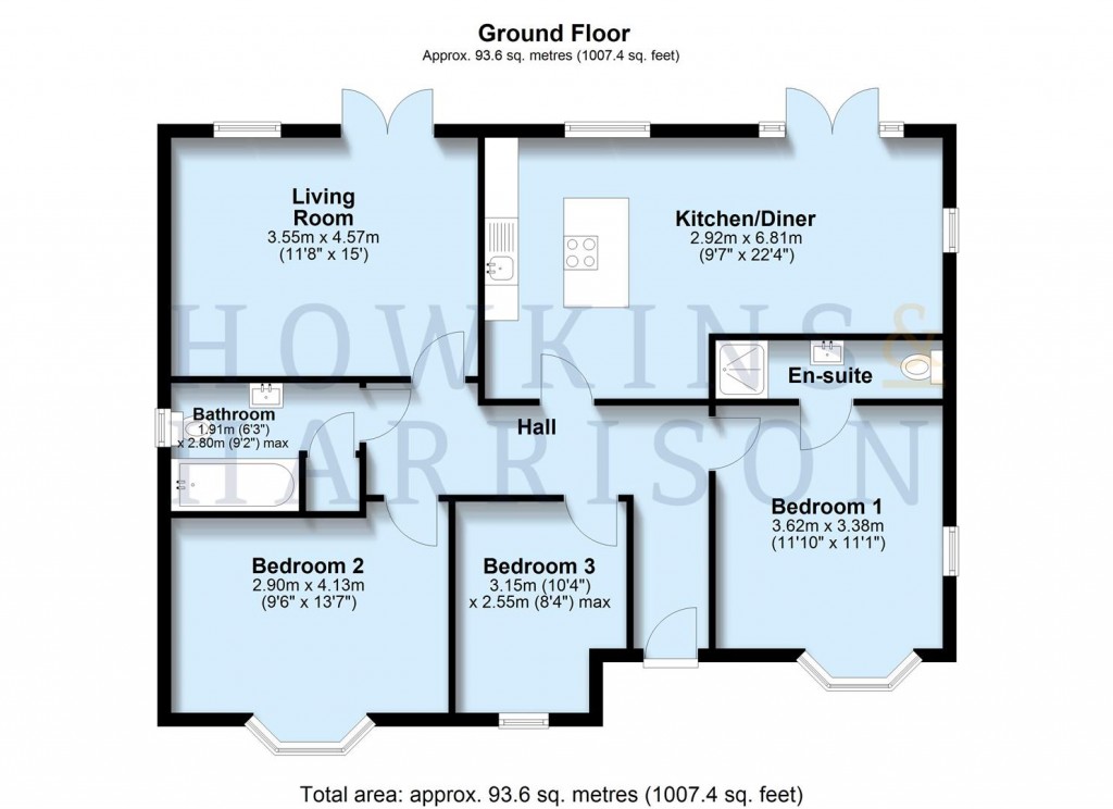 Floorplans For Forest Road, Coalville, LE67