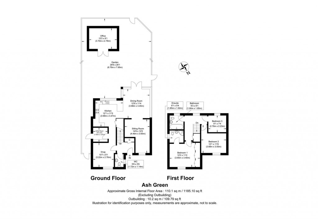 Floorplans For Ash Green, Great Chesterford, Saffron Walden