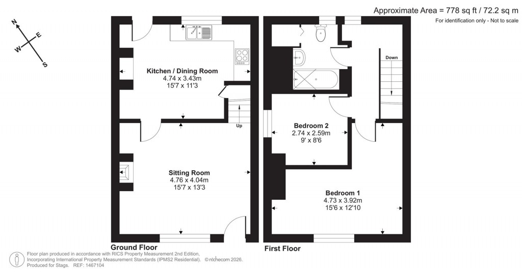 Floorplans For Newton St. Cyres, Exeter
