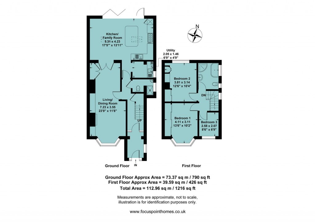 Floorplans For Warwick Road, Banbury - No onward chain