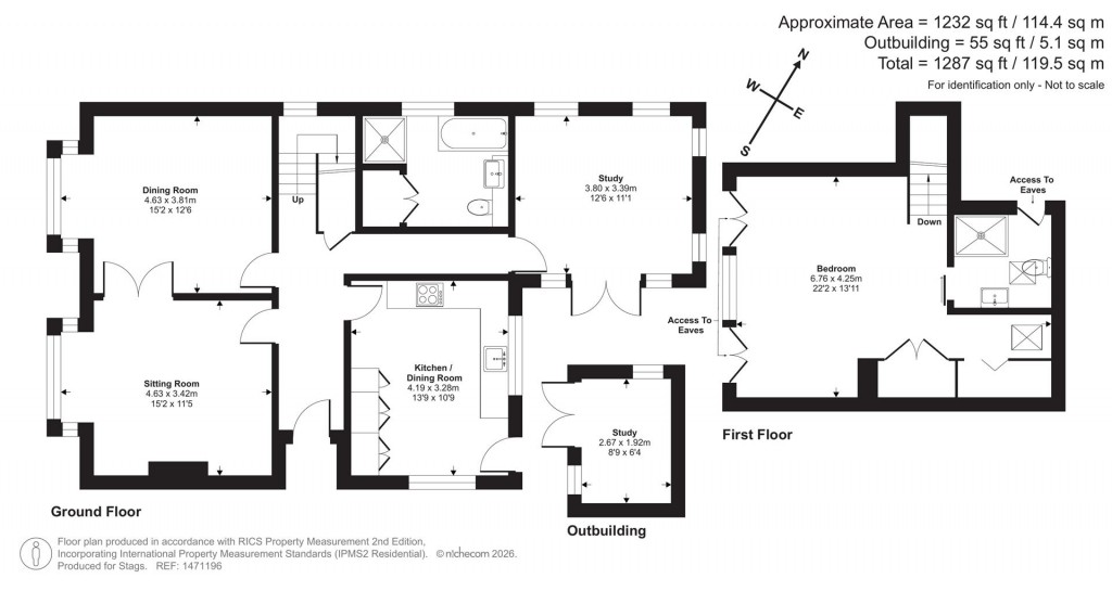 Floorplans For Higher Shapter Close, Topsham, Exeter