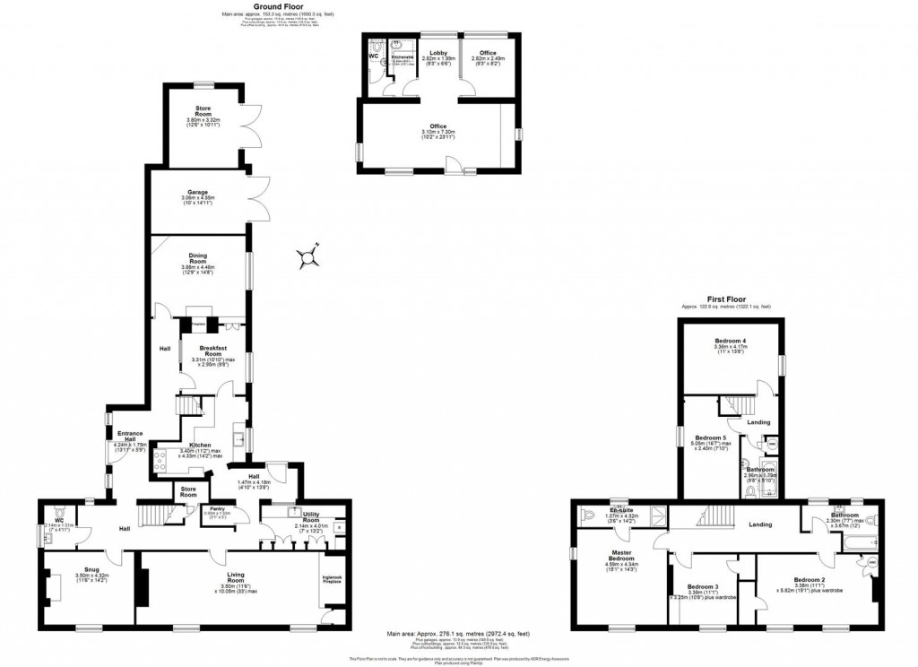 Floorplans For Main Street, Cottesmore, Rutland