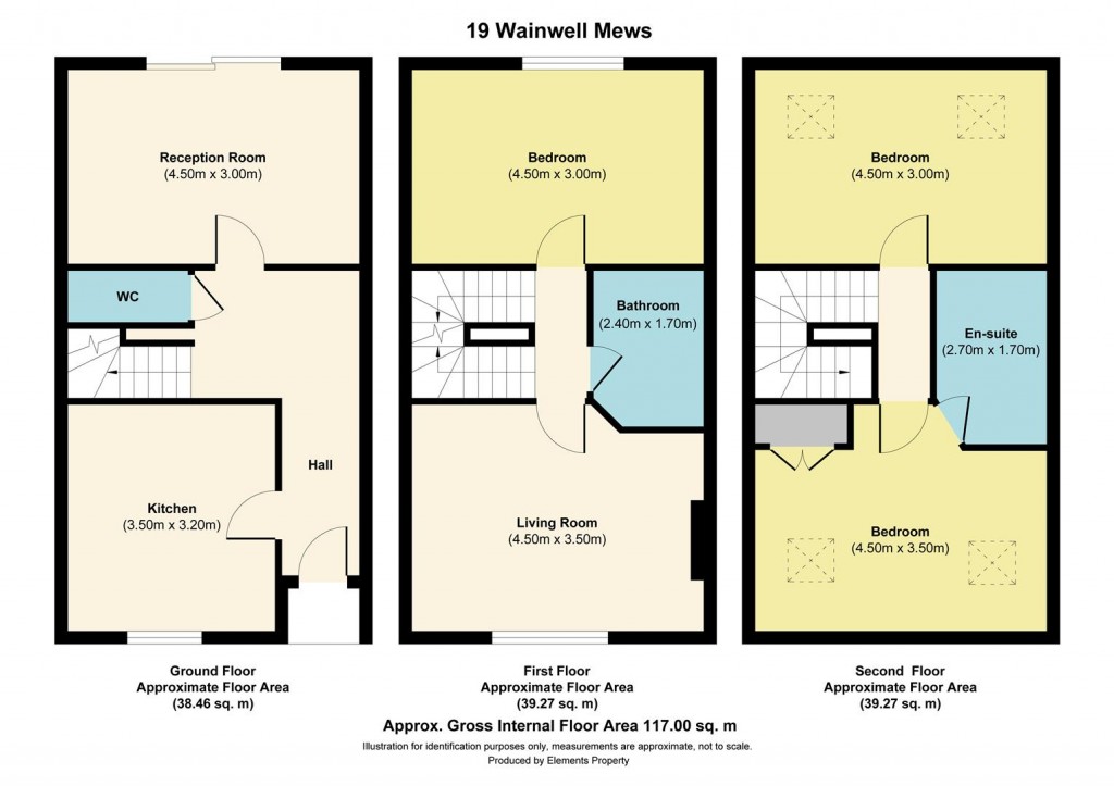 Floorplans For Wainwell Mews, Lincoln