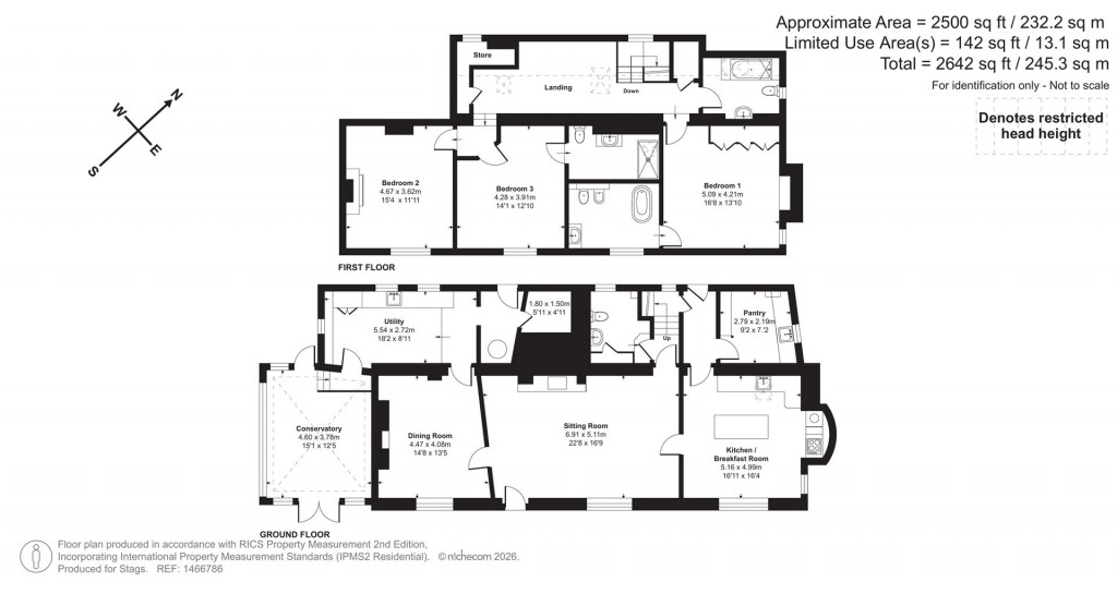 Floorplans For Goosewell, Berrynarbor
