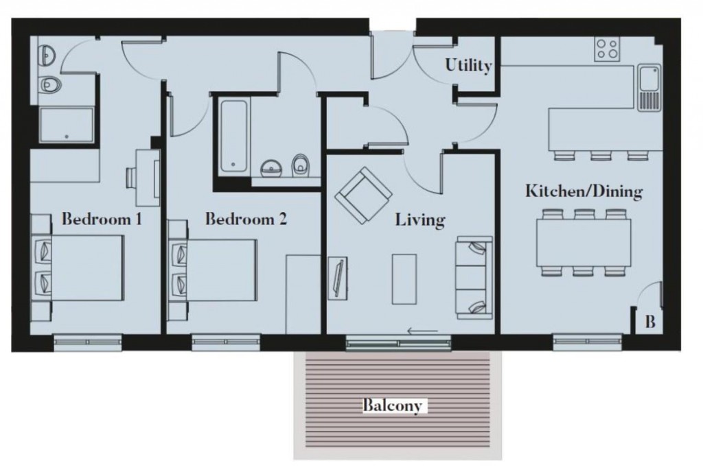 Floorplans For Douglas Avenue, Exmouth