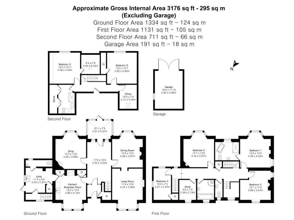 Floorplans For Belstone, Okehampton