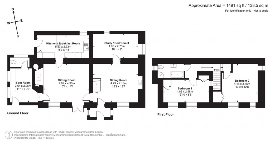 Floorplans For Longdown, Exeter
