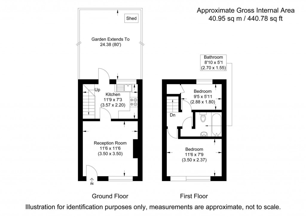 Floorplans For Collier Row, Ashdon